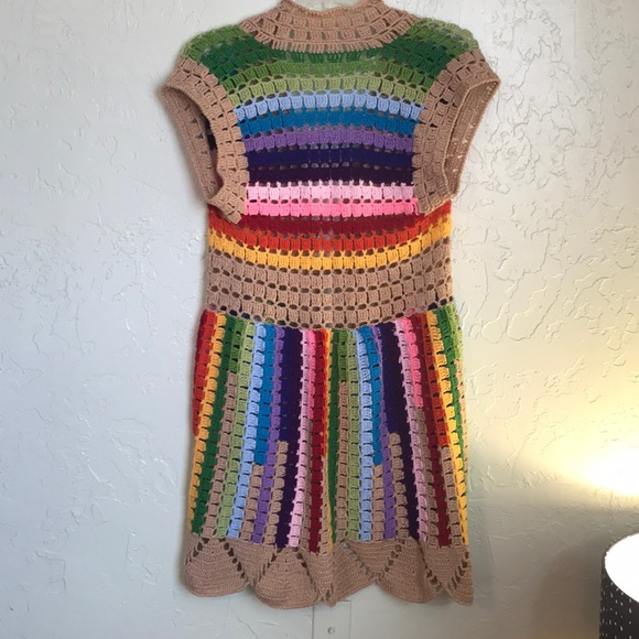 Free People Rainbow Sweater Cardigan🌈 - Picture 7 of 8